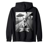 Cat Walk of Fame UFO LA Los Angeles Alien Kitten Zip Hoodie