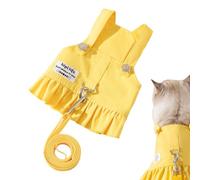 Cat Walking Jacket: No Pull Harness with Swivel Buckle, Adjustable Rope & Safe Outdoor Vest | Cat Clothes for Walking, Travel, Adventure, & Explore