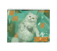Cat Wall Calendar 2026 - 12 Month Planner Wall Calendar Decorative Artwork Functional Layout | Organizer for Home, School, Living Room, Bedroom, Study, Classroom, Office, Students