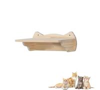 Cat Wall-Mounted Solid Wood Climbing Frame, Cat Climbing Wall,cat Shelves and Perches for Wall, for Cats Playing, Sleeping(S1)