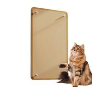 Cat Wall Scratch - Sisal Scratches After The Board, Vertical Hanging Pad | Couch Protector Claw , Rope Panel Texture Protection, Climber Mounting Furniture, Mat for Pet Room, House