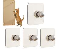 Cat Wall Scratcher - Sisal Post, Vertical Shield | Mounted Climbing Station, Wall Hanging Protector Panel, Tall Scratch for Cats to Stretch Muscles, Anti-Damage Structure with Neutral Tone Des