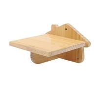Cat Wall Shelves and Hammock Set - Strong Load-Bearing Wood Cat Perch Steps for Sleeping, Playing, Scratching, and Climbing