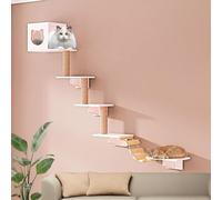 Cat Wall Shelves and Perches, Thickened Widened Board for Expanded Climbing Space, DIY Various Styles for Indoor Cats