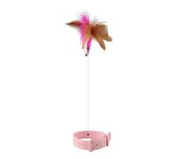 Cat Wand - Retractable Cat Toy with Collar, Pet Companion Toy for Kittens and Cats Who Have Fun Sports and Play