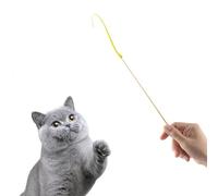 Cat Wand Stick - 71cm Mice Tail Silicone Toy Cat Stick | Pet Toys For Cats Kittens | Pet Toy Stick Small Mousse Tail Teaser | Interactive Cat Toy Mousse Silicone Cat Teaser | Cat Teaser Toy Cat Wand