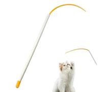 Cat Wand Toy - 20-Inch Toy Wand Cat Teaser,Flexible Cat Toy Stick, Cat Fishing Rod, Indoor Cat Toys for Pets Cats Exploring Indoor