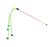 Cat Wand Toy - Bell String Teaser Rod, Playtime Pet Toy | Fun Interactive Stick, Exercise Item Wand for Stimulating Kittens Cats Through Catch Action Movement Daily Physical Activity Training