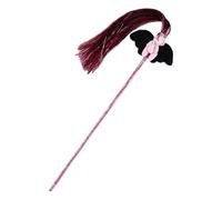 Cat Wand Toy | Cute Pet Play Teaser Wand | Chasing Pet Wand Toy Interactive Cat Toy with Tassel for Indoor Kitten Exercise Playing