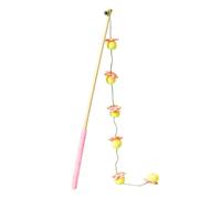 Cat Wand Toy Fruit Design Stick Self-Play Interactive