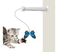 Cat Wand Toy - Rechargeable Suction Cup USB Powered Nonstop Entertainment