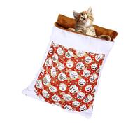 Cat Warm Sleeping Bag,Comfortable Cat Bed - Soft Cat Sack Cat Bed, Kitten Cave Bed, Cat Nest Bed for Sleeping, Puppy Snuggle Sack Cat House