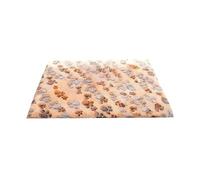 Cat Warming Mat, Plush Thermal Pet Bed with Claw Print Design, Soft Self Heating Kitten Pad, Winter Warmth Cushion for Cats Dogs Puppy Indoor Bedroom Living Room Winter Bedding, 22.44x18.11 inche