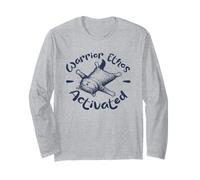 Cat Warrior Ethos Activated a Funny Cat Shirt for Cat Lovers Long Sleeve T-Shirt