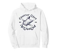 Cat Warrior Ethos Activated a Funny Cat Shirt for Cat Lovers Pullover Hoodie