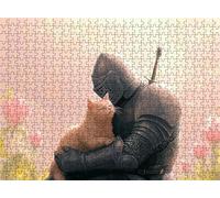 Cat Warrior Puzzle - 3000 Piece Jigsaw Puzzles for Adults - The Back Features Printed Letter Guides - The Pieces fit Together Snugly - Wooden Puzzles for Adults - Gifts Family 48.0 X 31.9 Inch s7h-111