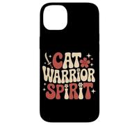 Cat Warrior Spirit Retro Samurai Anime Aesthetic Case for iPhone 14 Plus