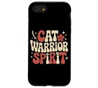 Cat Warrior Spirit Retro Samurai Anime Aesthetic Case for iPhone SE (2020) / 7/8