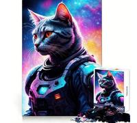 Cat Warriors 1000 Pieces Puzzles for Adults Mental Exercise Mindful Escape Snug Lock Xmas Surprise size 38x52cm
