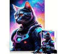 Cat Warriors Adults 1000 Piece Jigsaw Puzzle Focus Ability Gentle Engagement Interlock Well Art Xmas Gift size 50x75cm