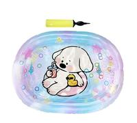 Cat Water Bed - Cat Water Mat, Water Mat, Cat Water Bed Play Mat, Rectangular Inflatable Foldable I Sensory Cat Water Toy for Home Travel Dogs, Kittens, Indoors, Outdoors, Int