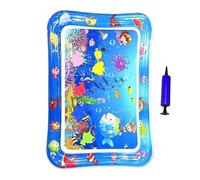 Cat Water Bed - Inflatable Water Pad | Pet Cooling Mat | 25.98x18.5 Inches Scratcher Waterproof Cushion Sensory Toy for Cats Dogs Indoor Outdoor Travel Kitten Play SummerRelief Cooling Comfort