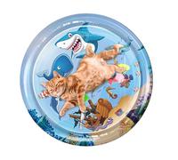 Cat Water Bed Play Mat | Indoor Water Sensory Pad | Interactive Cat Toys for Pet Play, Cool Comfortable Cooling Bed for Hot Days