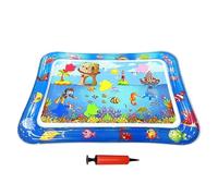 Cat Water Bed Play Mat - Inflatable Water Play Mat 25.98x18.5 inches | Waterproof Non-Slip Cooling Cushion Toy Scratcher Interactive for Kitten Puppy Indoor Travel