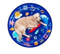Cat Water Bed Play Mat,Pet Water Sensory Pad - Cool Comfortable, Cooling Bed, Interactive Entertainment Toy for Cats