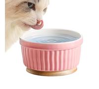 Cat Water Bowl - Heated Water Bowl - Heated Pet Dish - Outdoor Dog Water Dispenser Chicken Water Heater Thermal Bowl Cat Things Heater Water Bowl Violet Ceramics Warming Feeder For Puppies