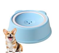 Cat Water Bowl | Slow Drinking Feeder Without Spill,Floating Dog Bowl Water Feeder Dispenser | for Sloppy Messy Drinkers Puppies Kittens Cats Breeds Home Travel Crate Car Pet Owners