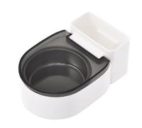 Cat Water Bowl - Toilet Shaped Pet Fountain - Automatic Flow Drink Basin | Raised Funny Feeding Dish For Pets Kitten Dogs Dish Food Home Bathroom Living Room Kitchen Corner
