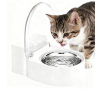 Cat Water Bowl Toilet Shaped Raised Non Spill Dispenser