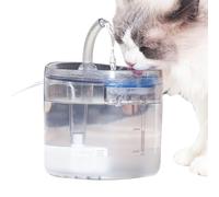 Cat Water Dispenser - 1.5L Automatic Quiet 2-Mode Electric Clear Waterer | Pet Kitten Water Feeder Dispenser,for Living Room Garage Balcony Garden Home Dorm
