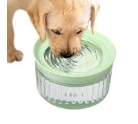 cat water dispenser - 1800ml cat bowl spill proof water feeder - pet water bowl, large capacity bib, pet supplies slow drinks for doggy