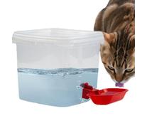 Cat Water Dispenser - 3 Litre Electric Drinking Fountain, Continuous Tank for Pets, Anti-Contamination Cleaning Filter, Stable Inner Drinker, Kitchen, Living Room, Office, Rest
