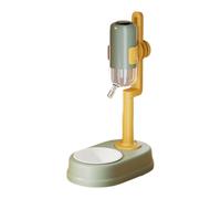 Cat Water Dispenser - 750ml Standing Anti-Drip Dog Water Bottle With Adjustable Height Stand, Automatic Feeder For Kittens, Puppies Small Animals, Hamster, Bunny & Hedgehog, 20.5" Tall