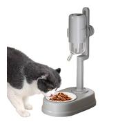 Cat Water Dispenser - Adjustable Height Drinking Bowl, 750ml Height Adjustable Water Fountain with Standing Pet Bowl | for Small Animals, Hamster, Squirrel, Hedgehog and