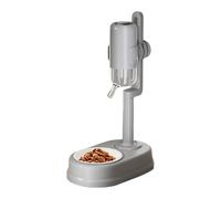 Cat Water Dispenser | Anti-Glutton Drinking Bowl with Stand | Anti-Drip Bottle with Stand 0.75 Litre for Small Animals Hamster Squirrel