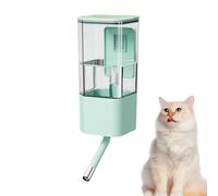 Cat Water Dispenser - Automatic Cage Mounted Top Fillable Drinker, 1450 ml Leak-Proof Automatic Dog Water Bowl - For Pets, Cats, Kittens, Puppies, Rabbits, Home, Indoor, Living Room