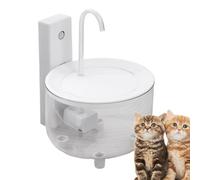 Cat Water Dispenser Fountain - Automatic Pet Feeder, Electric Drinking Bowl, Quiet Water Pump | Flowing Pet Fountain with Triple Filtration System and LED Indicator for Cats Kittens i