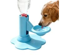 Cat Water Dispenser No Electricity Suction Cup Anti-Tip Bottle Compatible