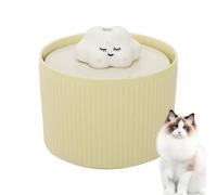 Cat Water Fountain - 1.2L Automatic Cat Water Dispenser, Ceramic Pet Fountain | Quiet Dispenser, Intelligent Circulating Filter, Anti-Dry Burning, Large Capacity