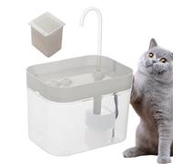 Cat Water Fountain, 1.5l Automatic Cat Hydration Dispenser, 6.5x5.12x4.72 Inches Large Capacity & Sturdy Design, Low Noise Pet Drinking Waterer for Medium Dogs, Kittens