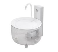 Cat Water Fountain - 1.5L Cats Water Drinking Fountain | Usb Charging Dispenser Water Feeder | Motion Sensor Silent, Quiet Anti-Slip Electric Dog Waterer With Filtration For Living Room Garage Balco
