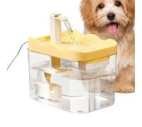 Cat Water Fountain | 1L Automatic Dispenser Intelligent Power off | Quiet Cat Water Fountains Automatic Waterer - for Kitten Puppy Small Dog Indoor Drinking Home Apartment Dorm Travel Camping Road Tri