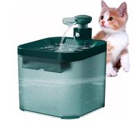 Cat Water Fountain, Automatic Pet Water Dispenser, Super Quiet 2.2L Water Bowl for Cats and Dogs, Easy Clean Indoor Drinking Fountain