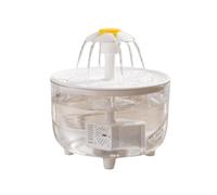 Cat Water Fountain - Automatic Pet Water Feeder Bowl, Dog Drinking Station | Kitty Hydration, Silent Electricity Dispenser, Filter Reservoir