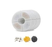 Cat Water Fountain Filter Cat Fountain Filter, Activated Carbon Resin Replacement Filter Cartridges for Pet Dogs Drinking 8Pack