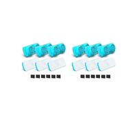 Cat Water Fountain Filter for 108oz/3.2L Wireless Cat Fountain Replacement Filters for StainlessSteel Pet Fountain 24Pcs